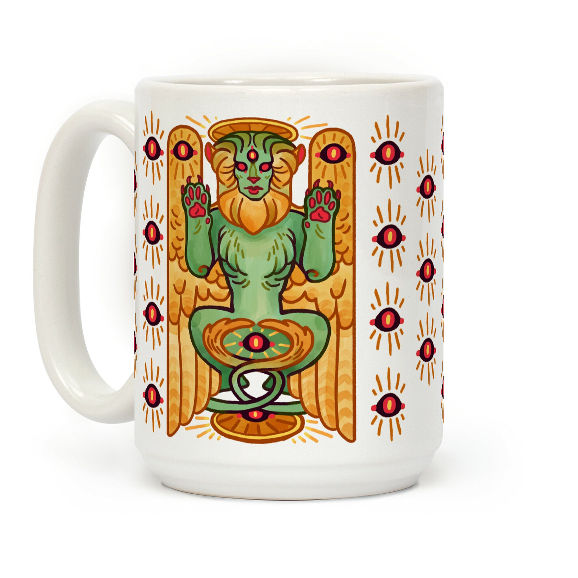 All-Seeing Sphinx Coffee Mug