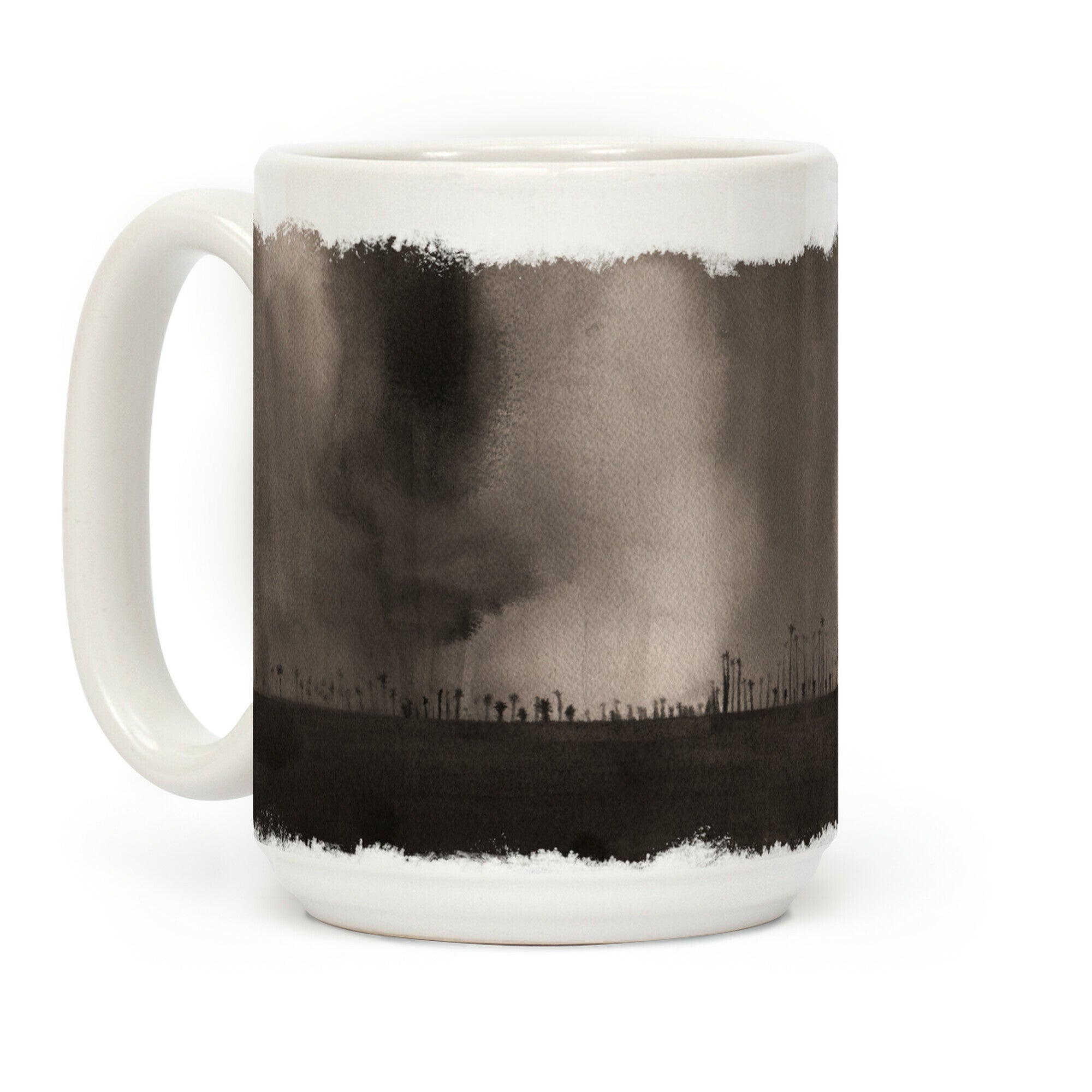 Ghostly Landscape Coffee Mug