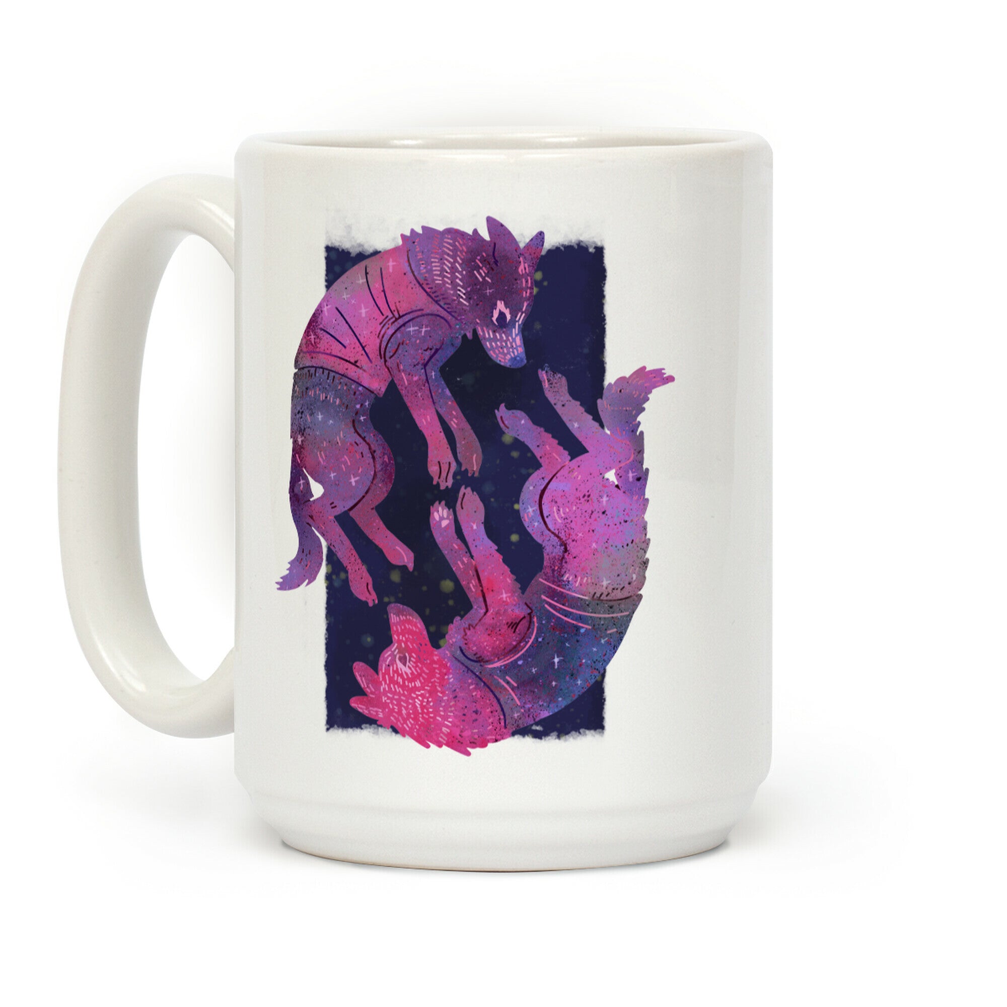 Astronaut Dogs Belka & Strelka Coffee Mug