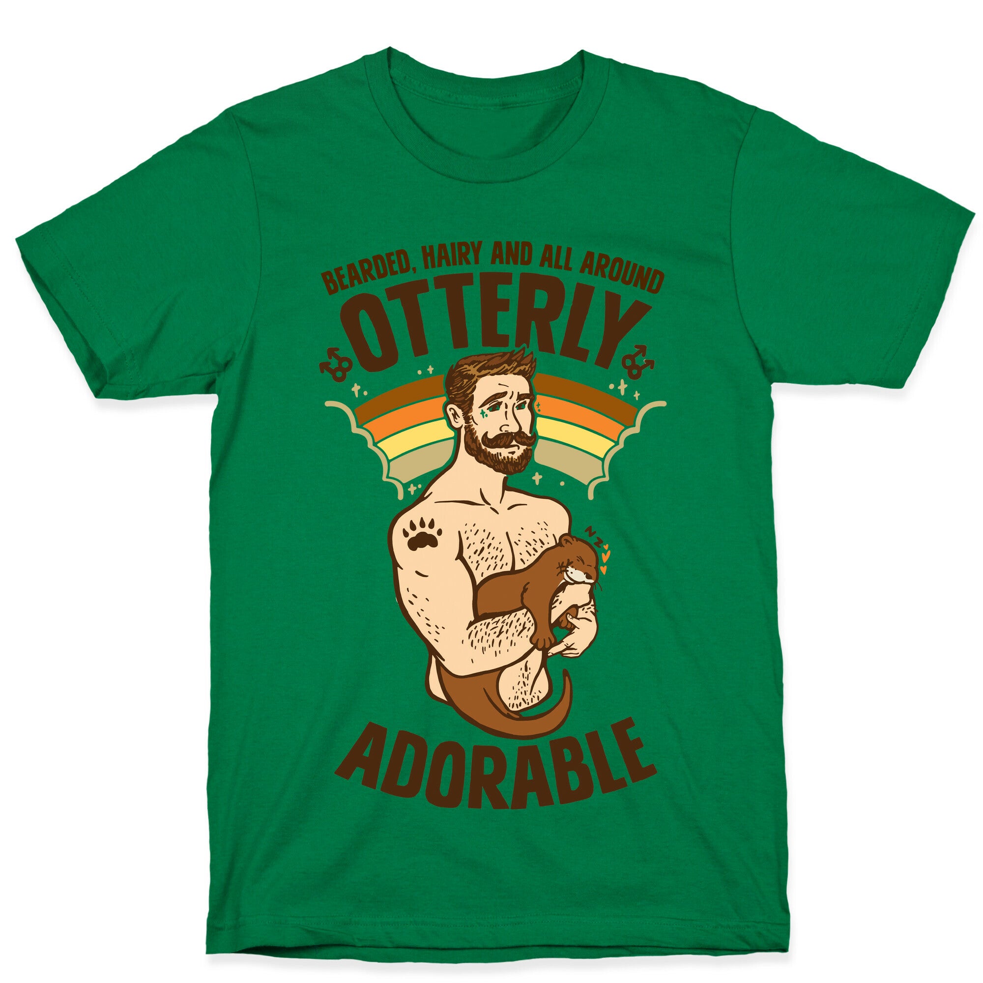 Bearded Hairy and All Around Otterly Adorable T-Shirt