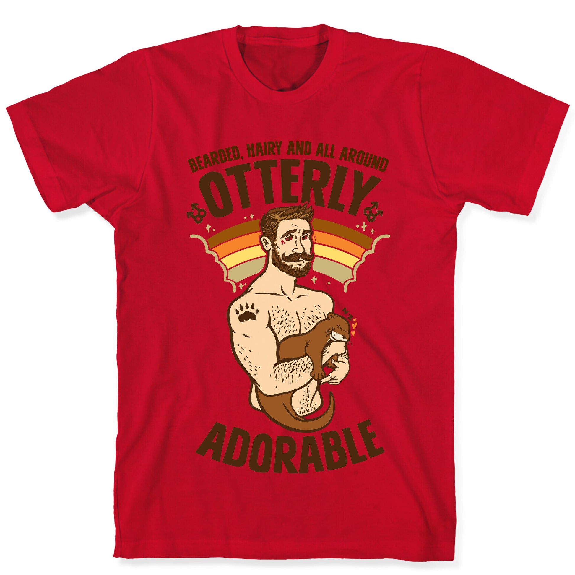 Bearded Hairy and All Around Otterly Adorable T-Shirt