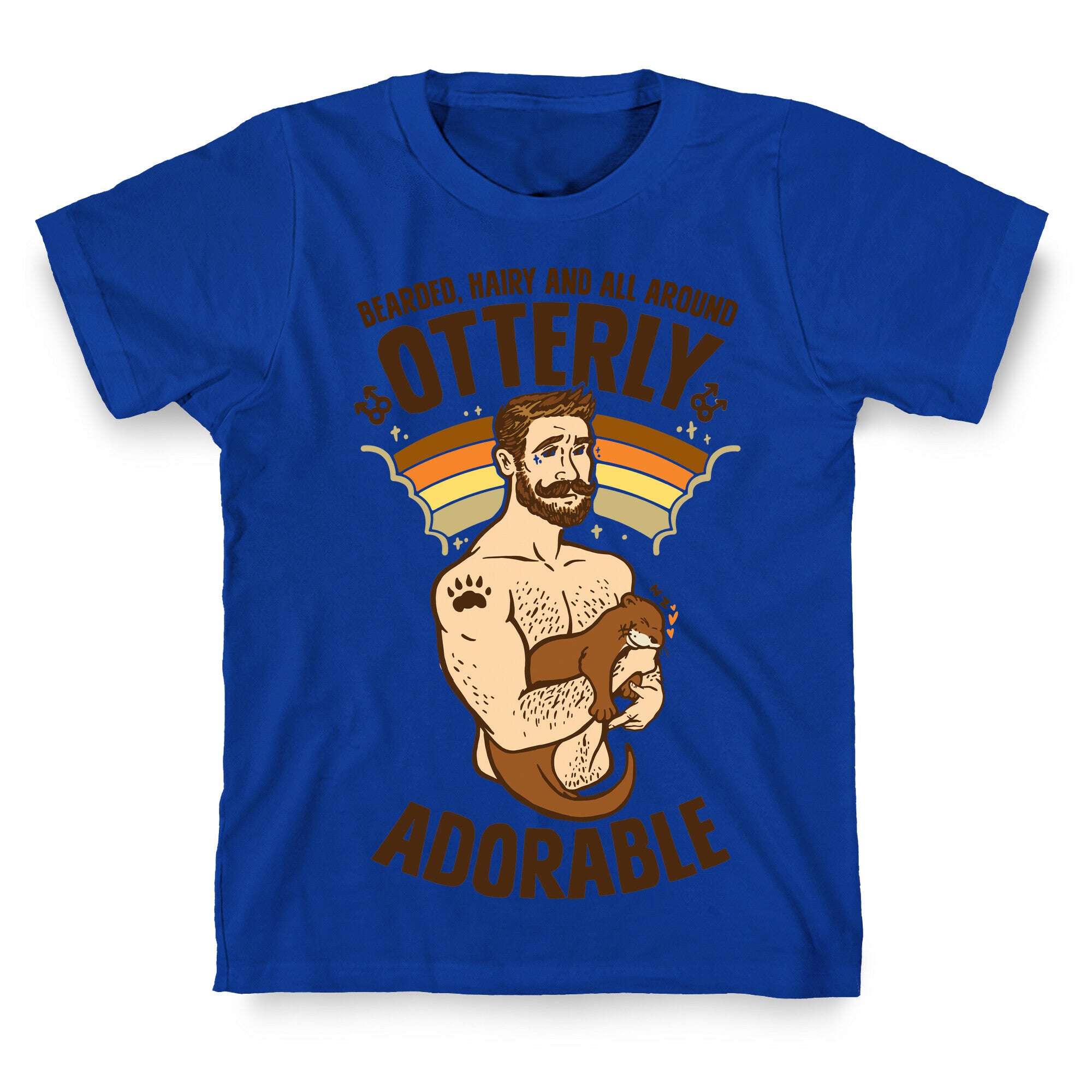 Bearded Hairy and All Around Otterly Adorable T-Shirt