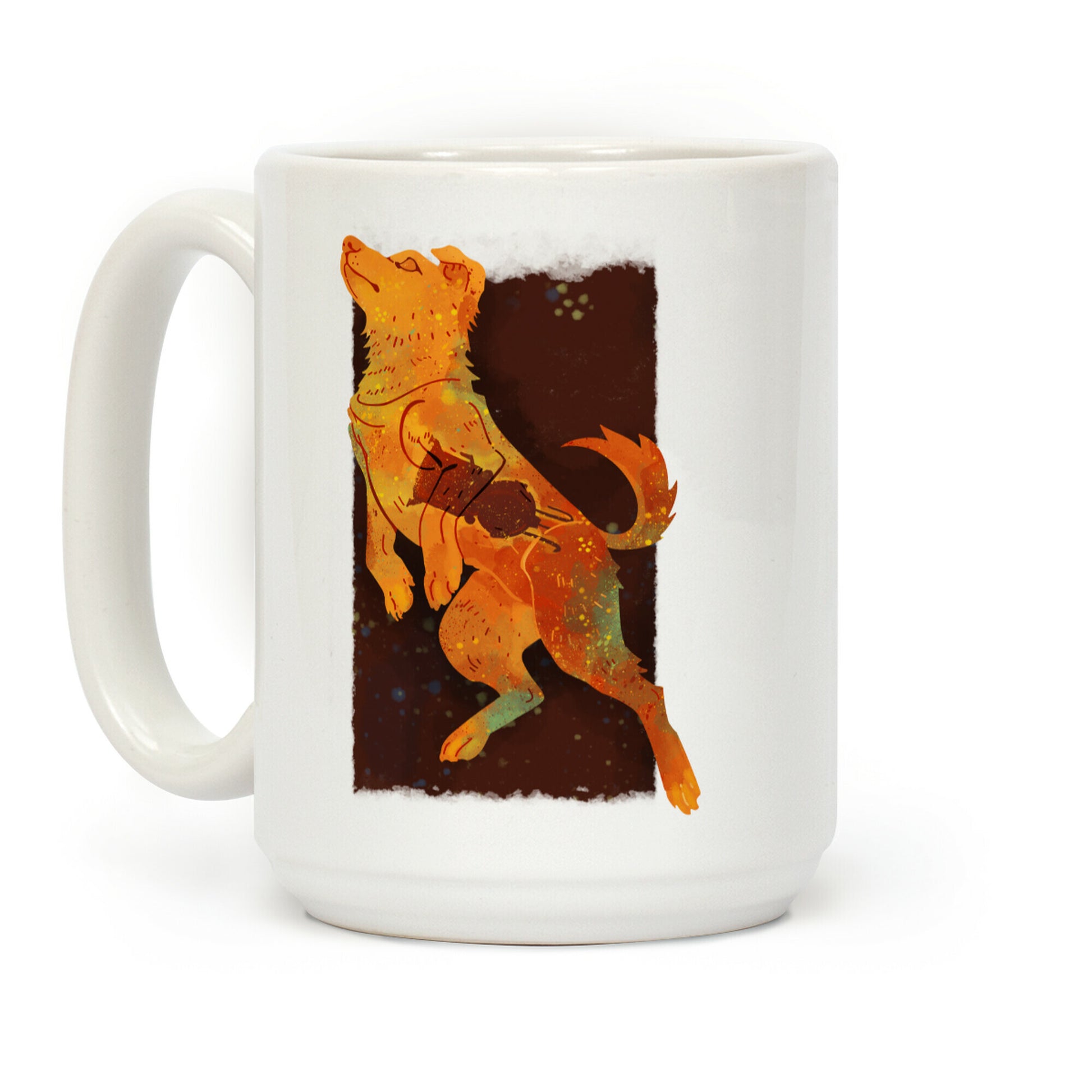 Astronaut Dog Zvezdochka Coffee Mug