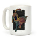 Astronaut Dog Chernushka Coffee Mug
