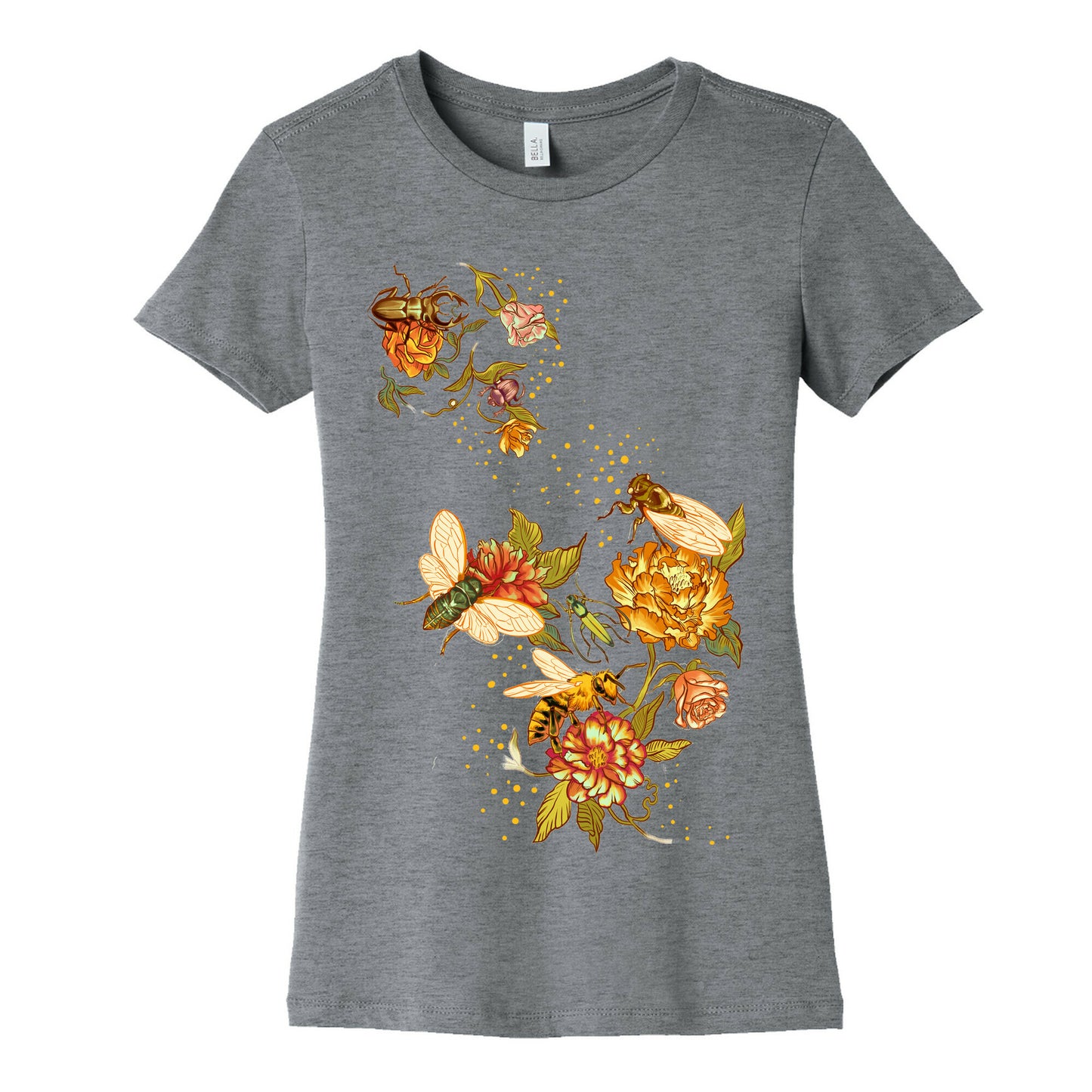 Florals & Insects Women's Cotton Tee