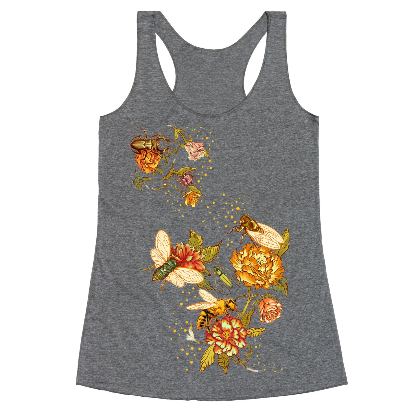 Florals & Insects Racerback Tank