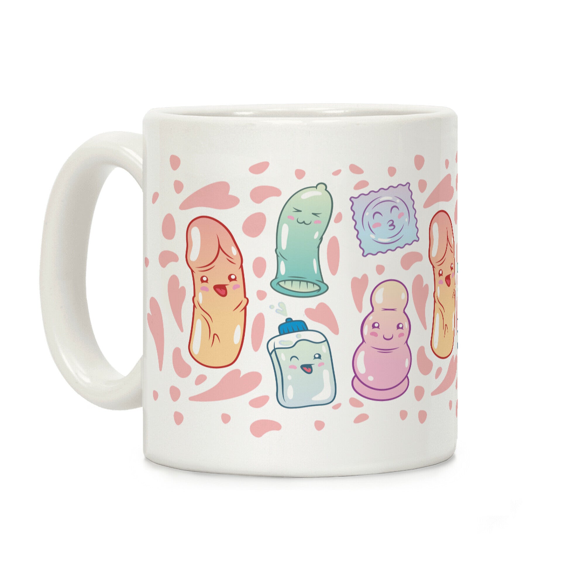 Sex Toy Pattern Coffee Mug