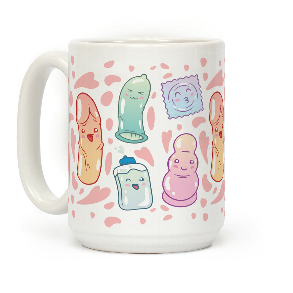 Sex Toy Pattern Coffee Mug