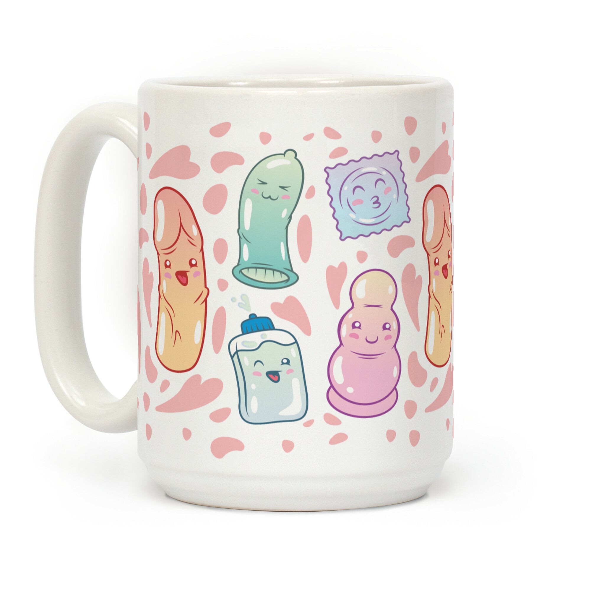 Sex Toy Pattern Coffee Mug