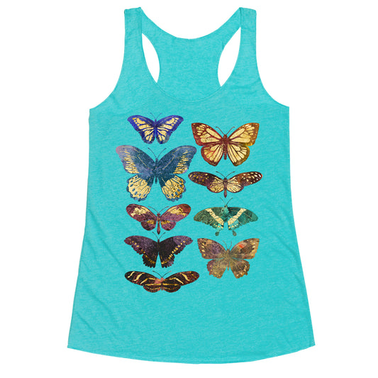 Butterfly Species Racerback Tank