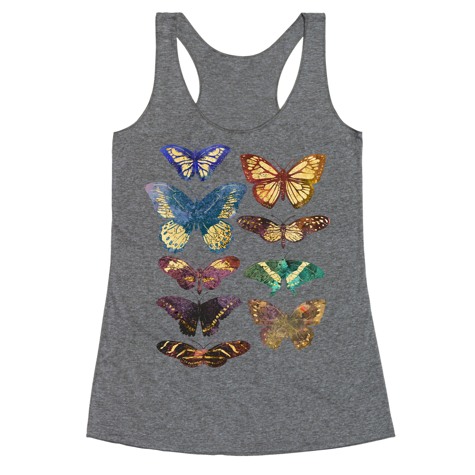 Butterfly Species Racerback Tank
