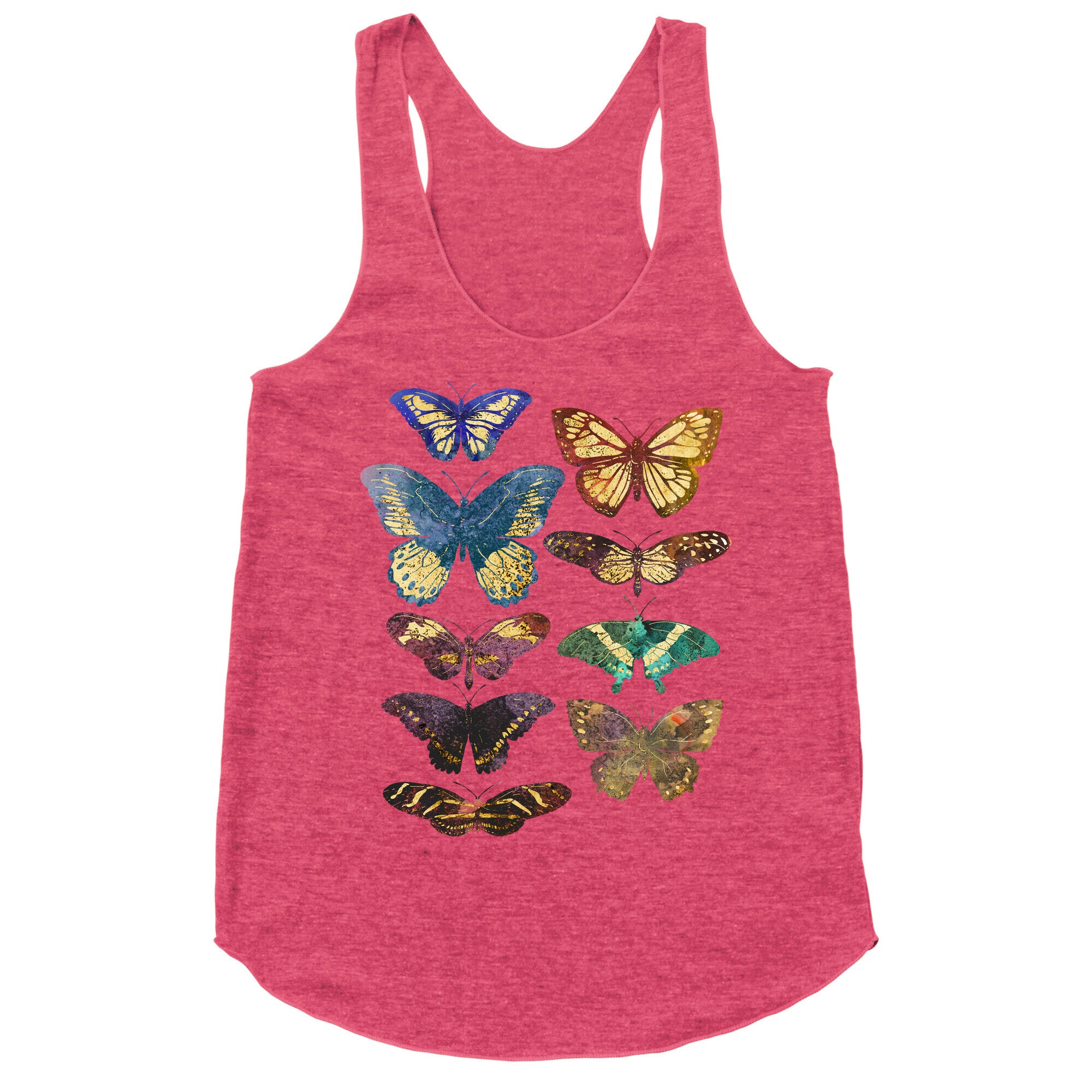 Butterfly Species Racerback Tank