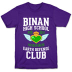 Binan High School Earth Defense Club (Green) T-Shirt
