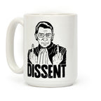 Ruth Bader Ginsburg Dissent Coffee Mug