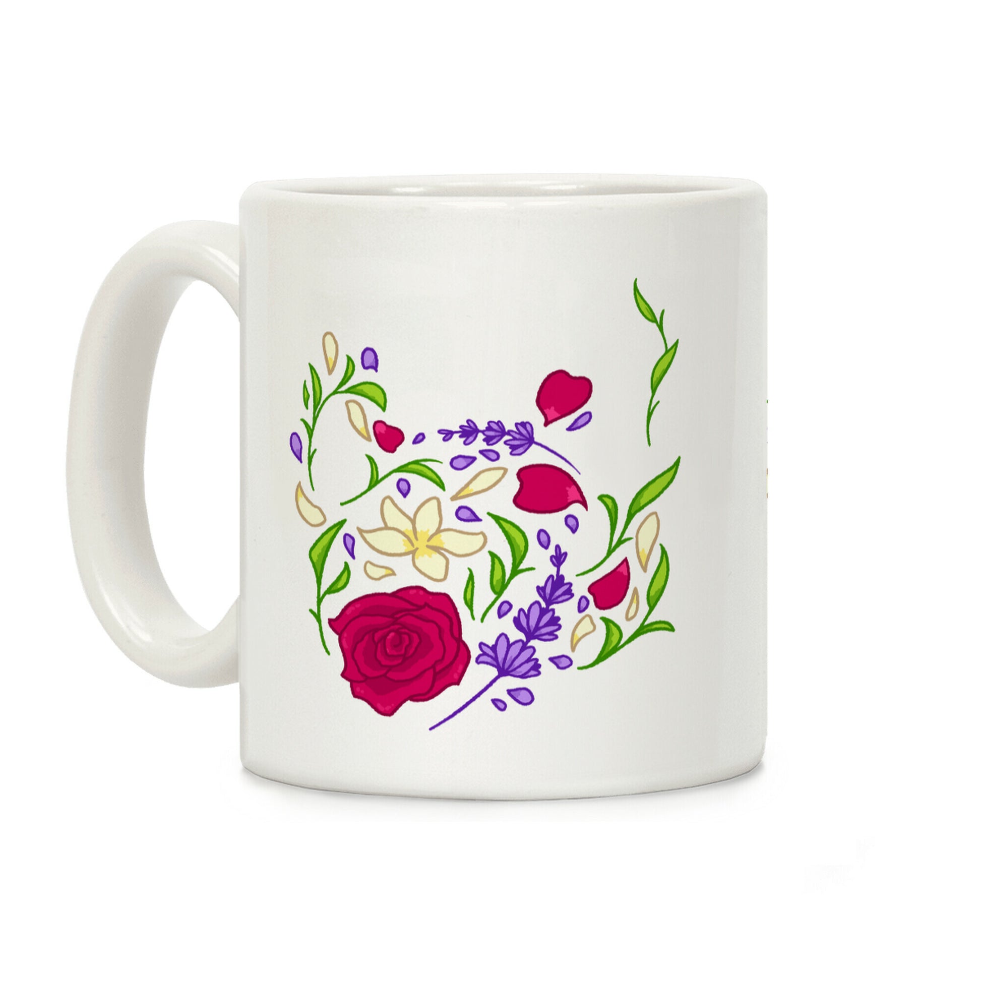 Floral Teapot Coffee Mug