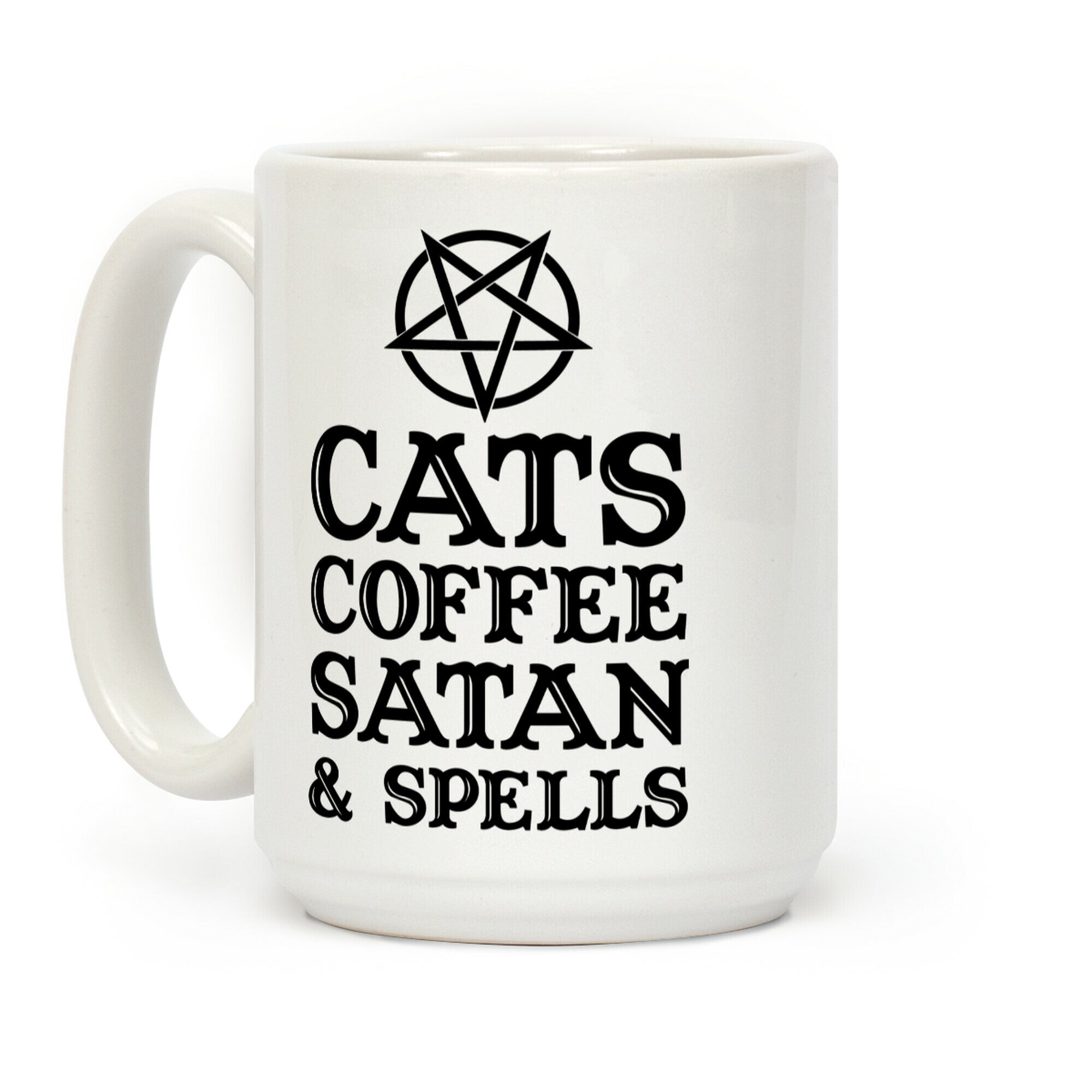 Cats Coffee Satan & Spells Coffee Mug