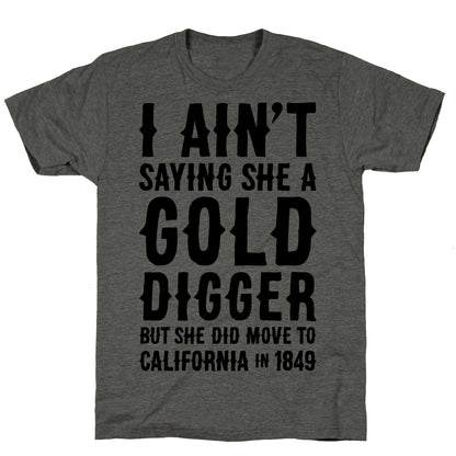 Gold Digger Unisex Triblend Tee