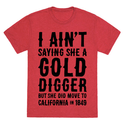Gold Digger Unisex Triblend Tee
