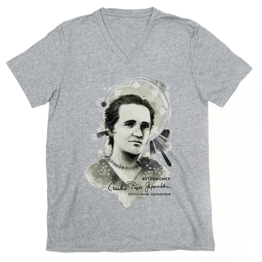 Cecilia Payne-Gaposchkin Famous Astronomer V-Neck