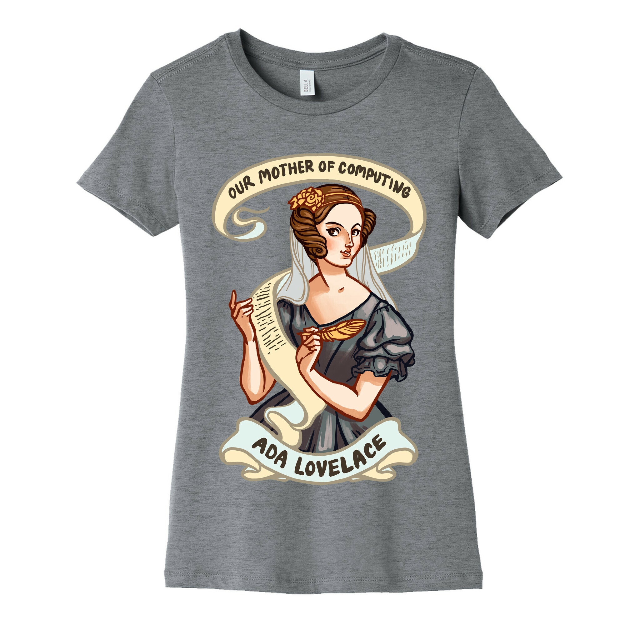 Ada Lovelace: Our Mother of Computing Women's Cotton Tee