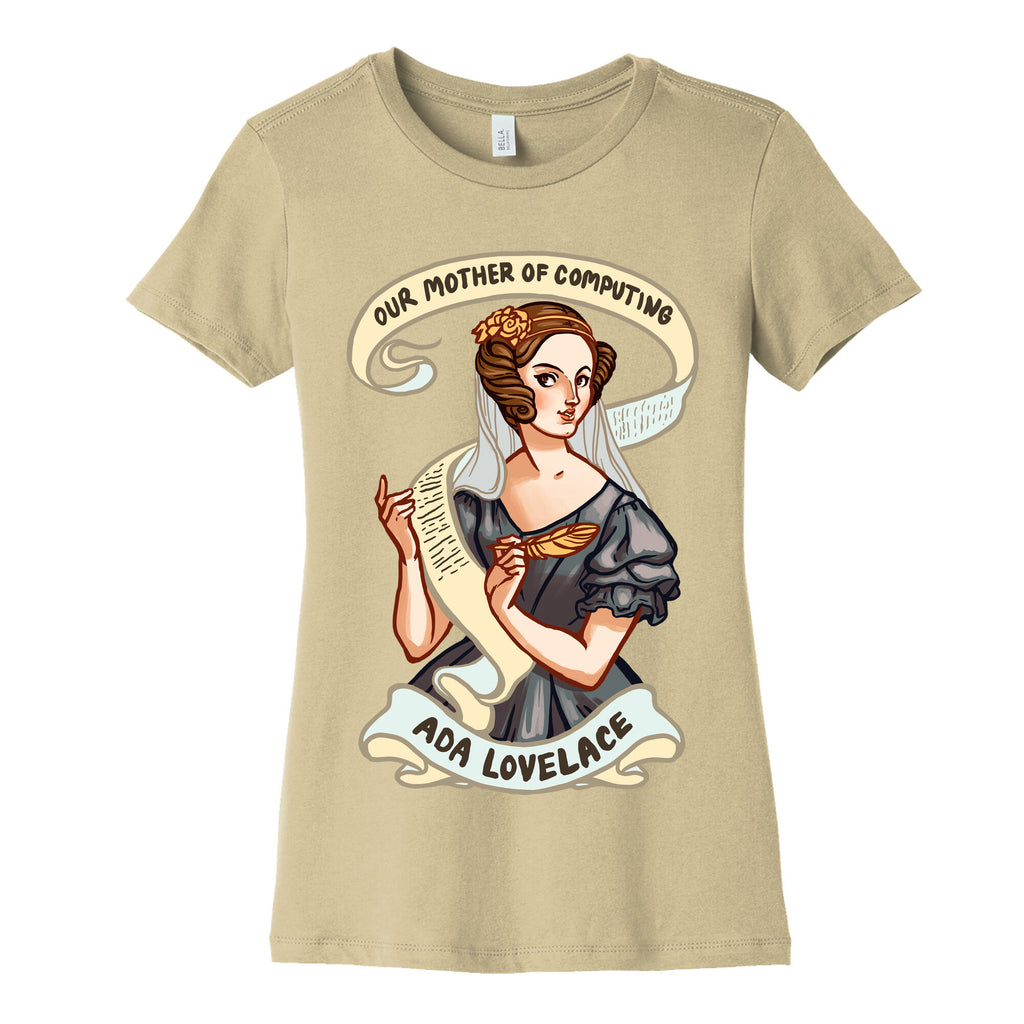 Ada Lovelace: Our Mother of Computing Women's Cotton Tee