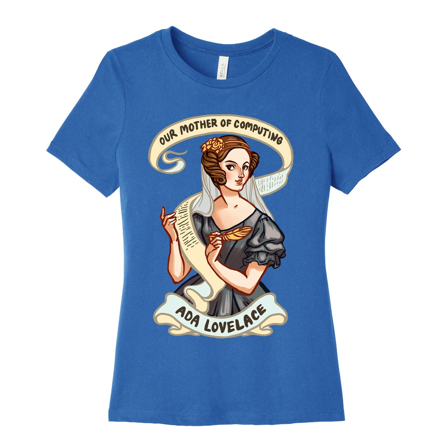 Ada Lovelace: Our Mother of Computing Women's Cotton Tee