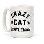 Crazy Cat Gentleman Coffee Mug