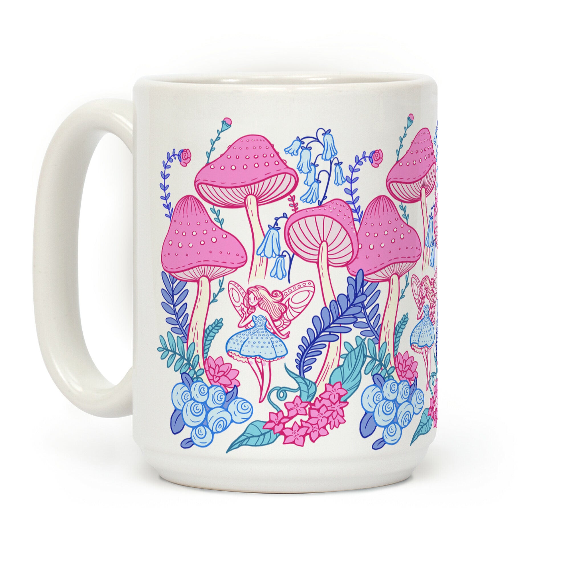 Pastel Fairy Garden Coffee Mug