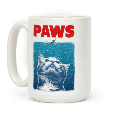 PAWS (JAWS Parody) Coffee Mug