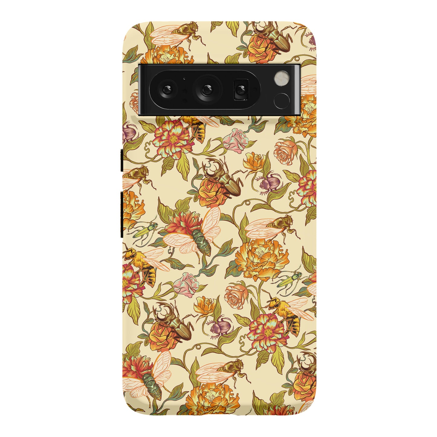 Florals & Hidden Insects Phone Case