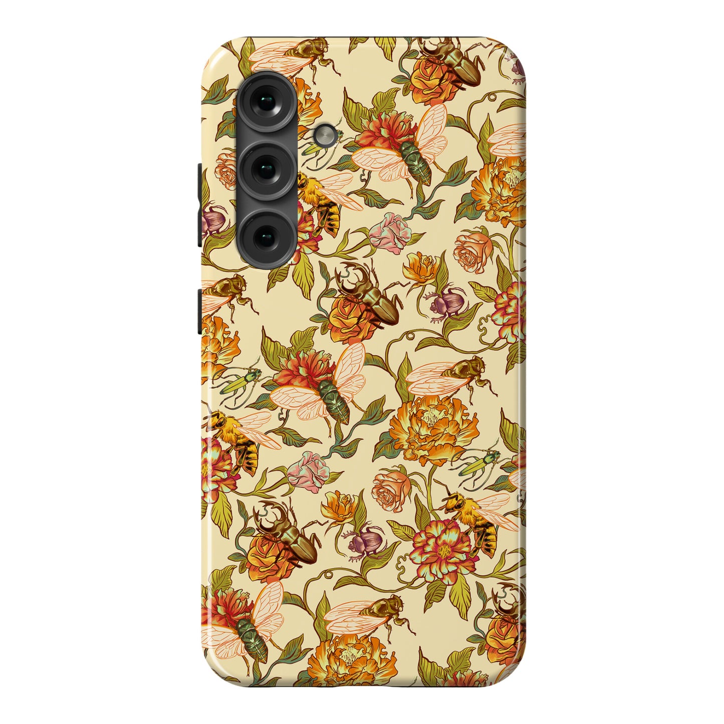 Florals & Hidden Insects Phone Case