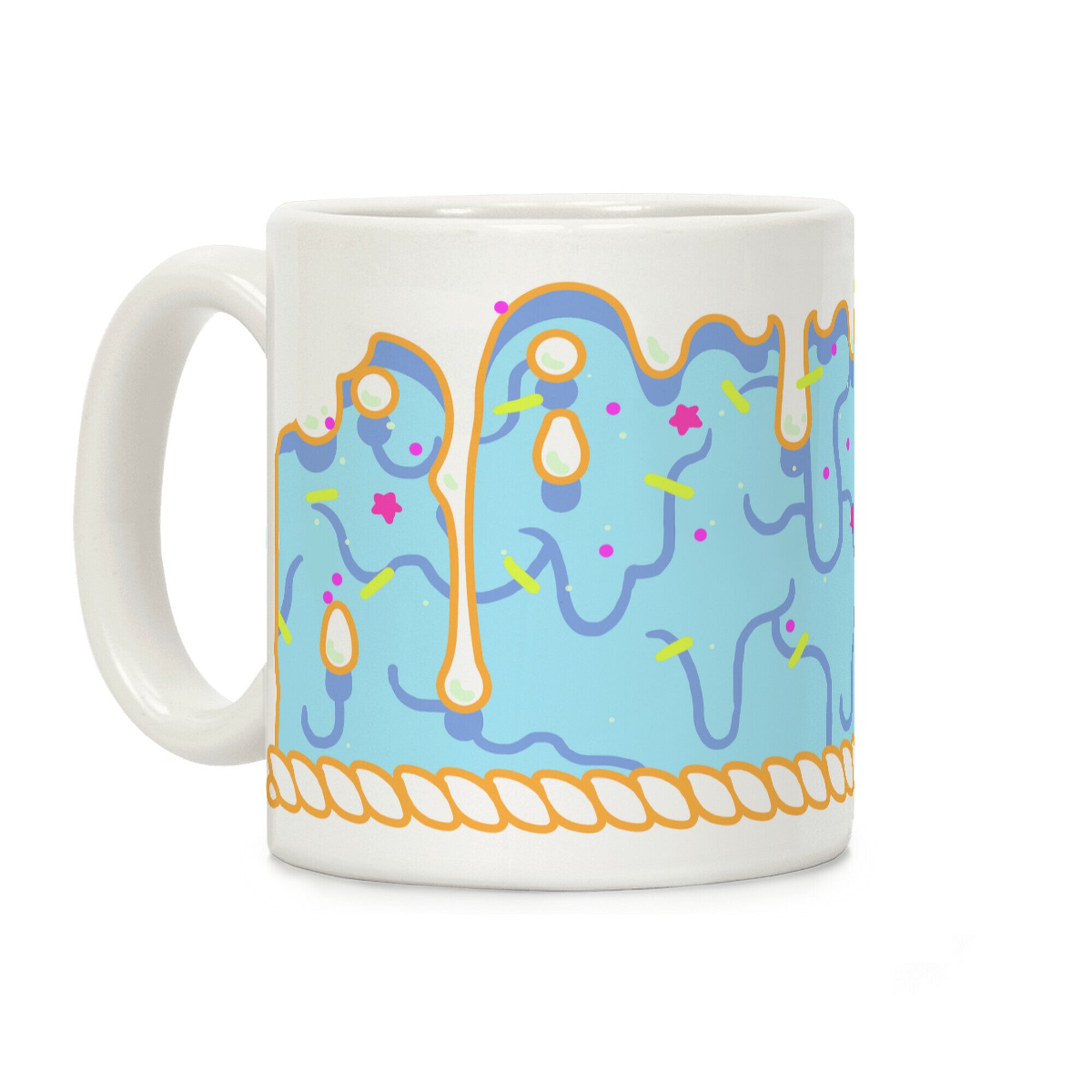 Blue Cupcake Icing Coffee Mug