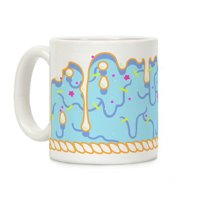 Blue Cupcake Icing Coffee Mug