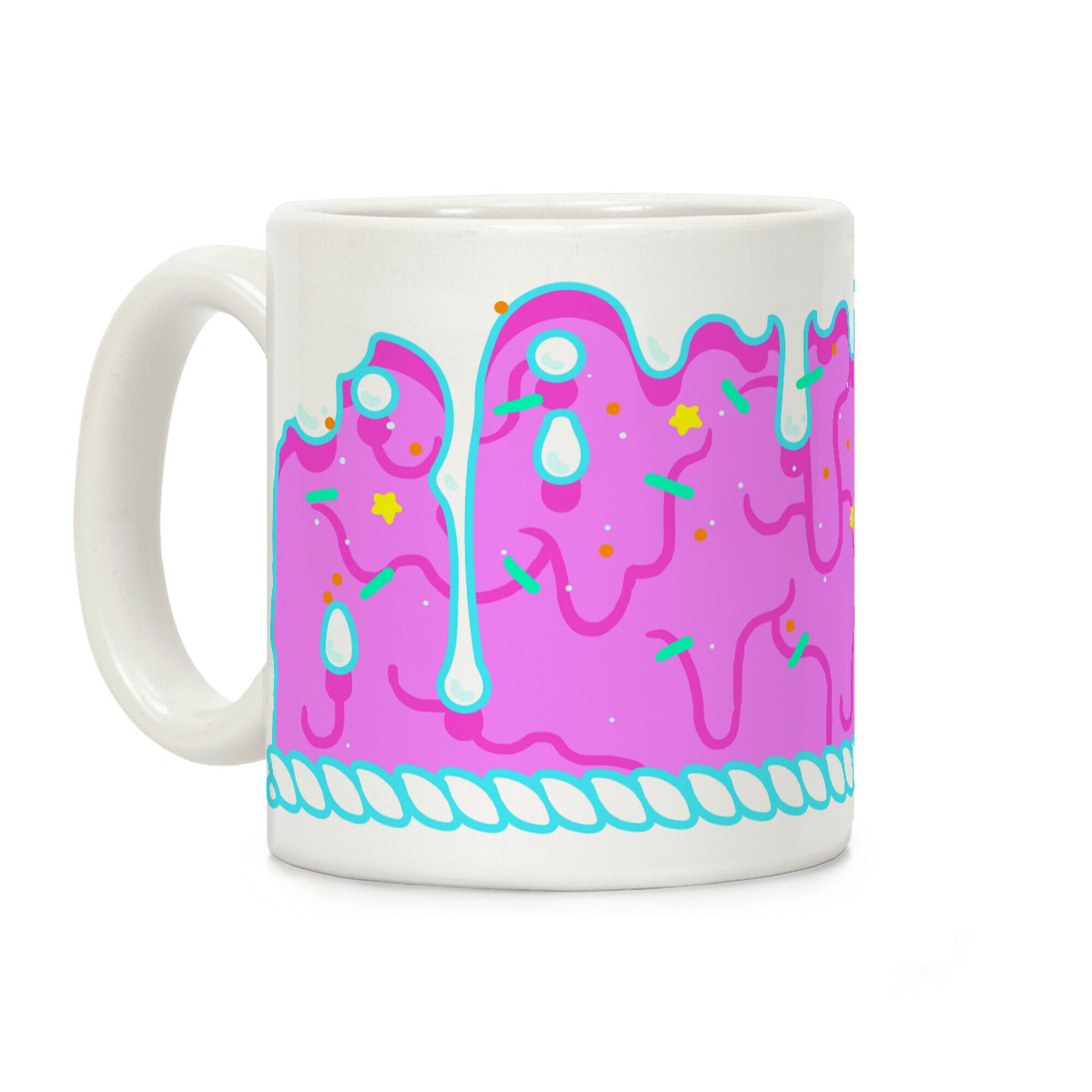 Pink Cupcake Icing Coffee Mug