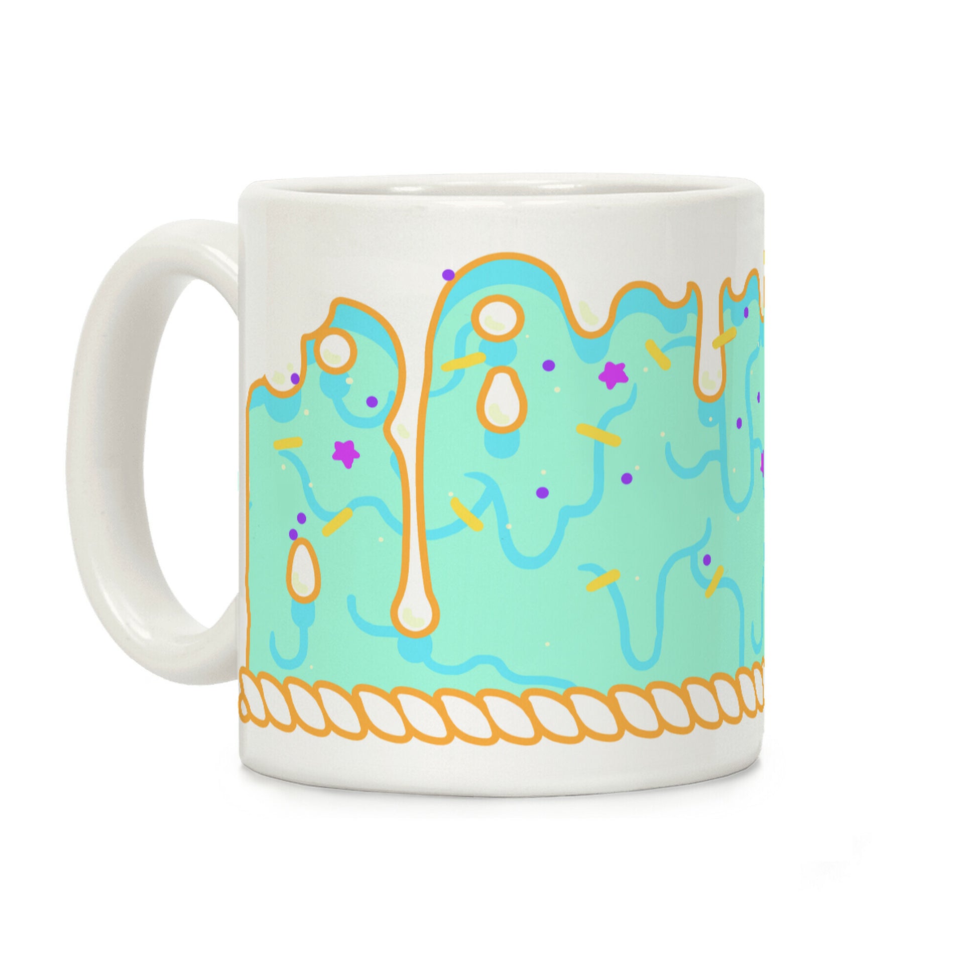 Green Cupcake Icing Coffee Mug