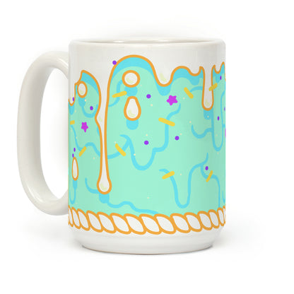 Green Cupcake Icing Coffee Mug