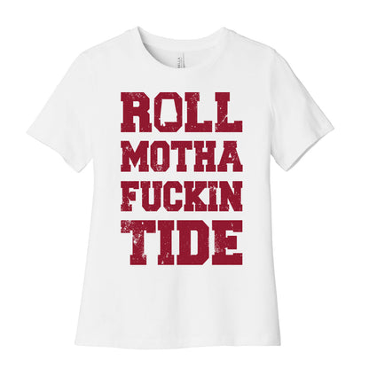 Roll Motha Fuckin Tide (Vintage Shirt) Women's Cotton Tee