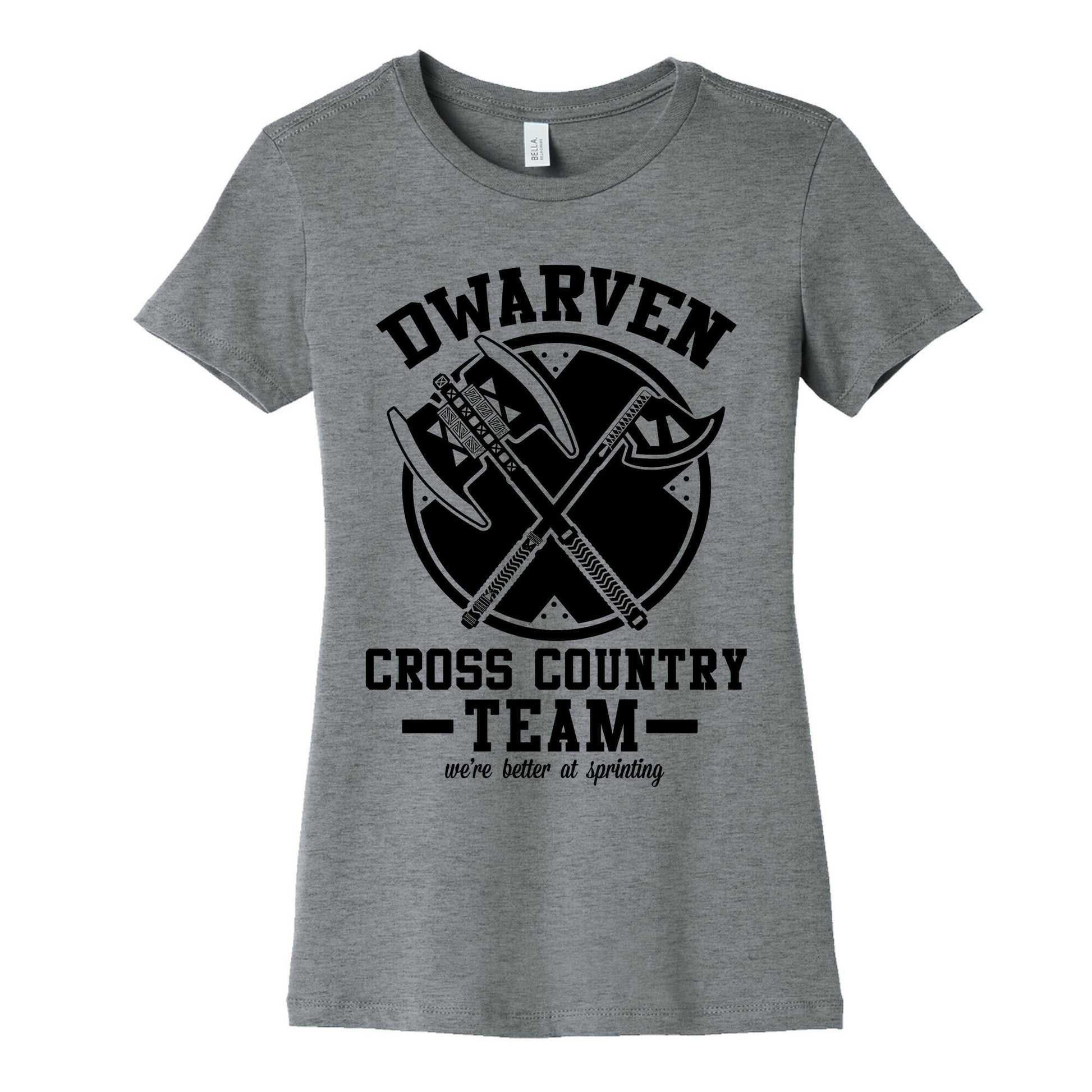 Dwarven Cross Country Team Women's Cotton Tee