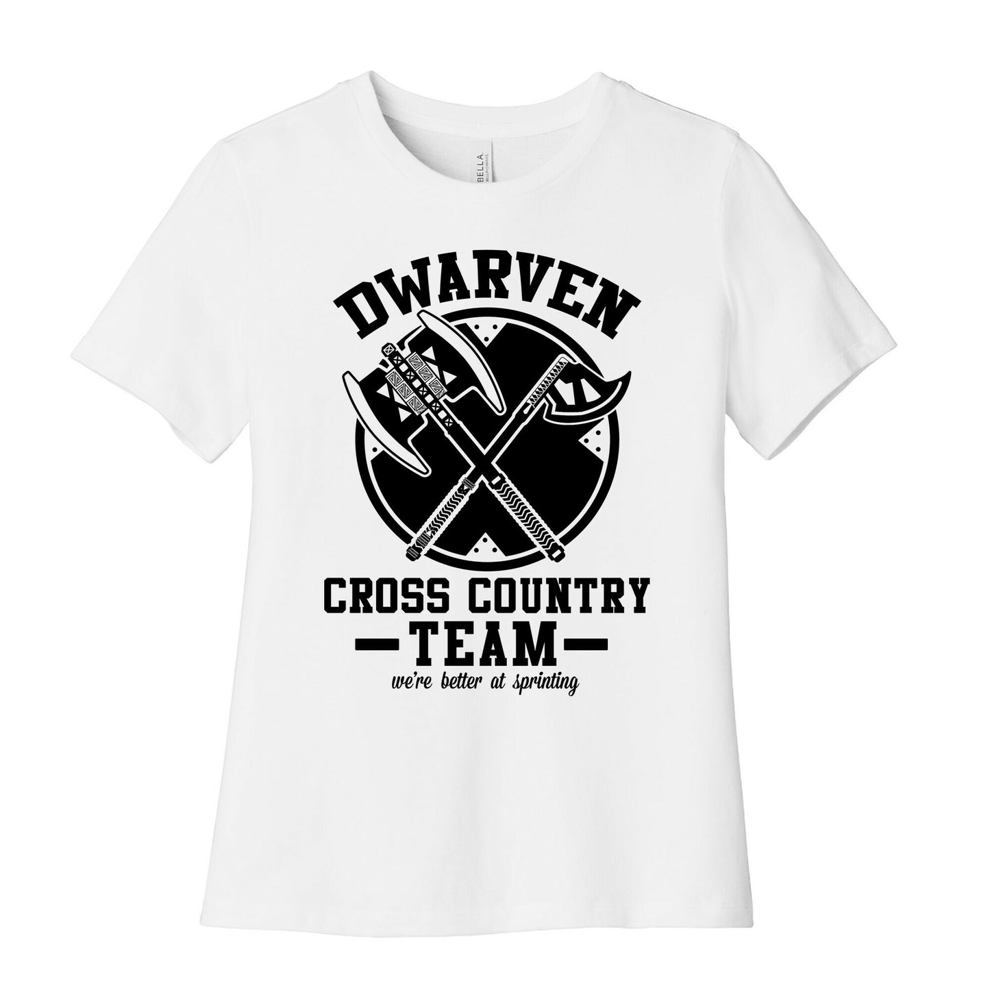 Dwarven Cross Country Team Women's Cotton Tee
