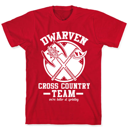 Dwarven Cross Country Team T-Shirt