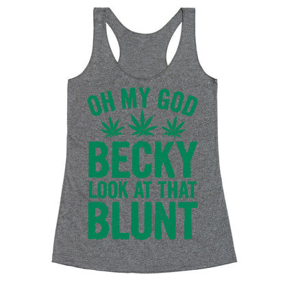 Oh My God Beck, Look at That Blunt Racerback Tank