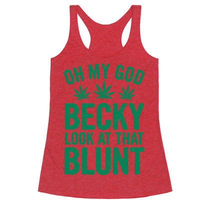 Oh My God Beck, Look at That Blunt Racerback Tank