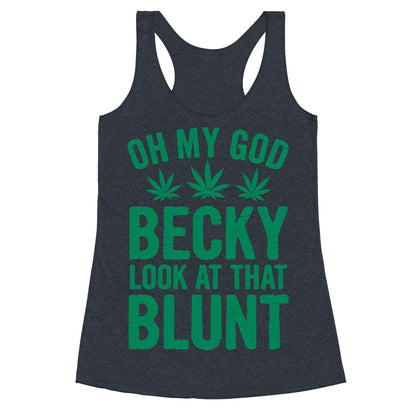 Oh My God Beck, Look at That Blunt Racerback Tank
