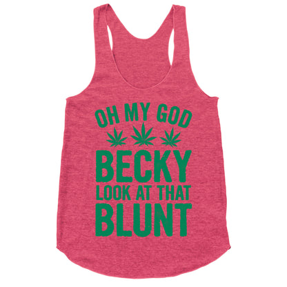Oh My God Beck, Look at That Blunt Racerback Tank