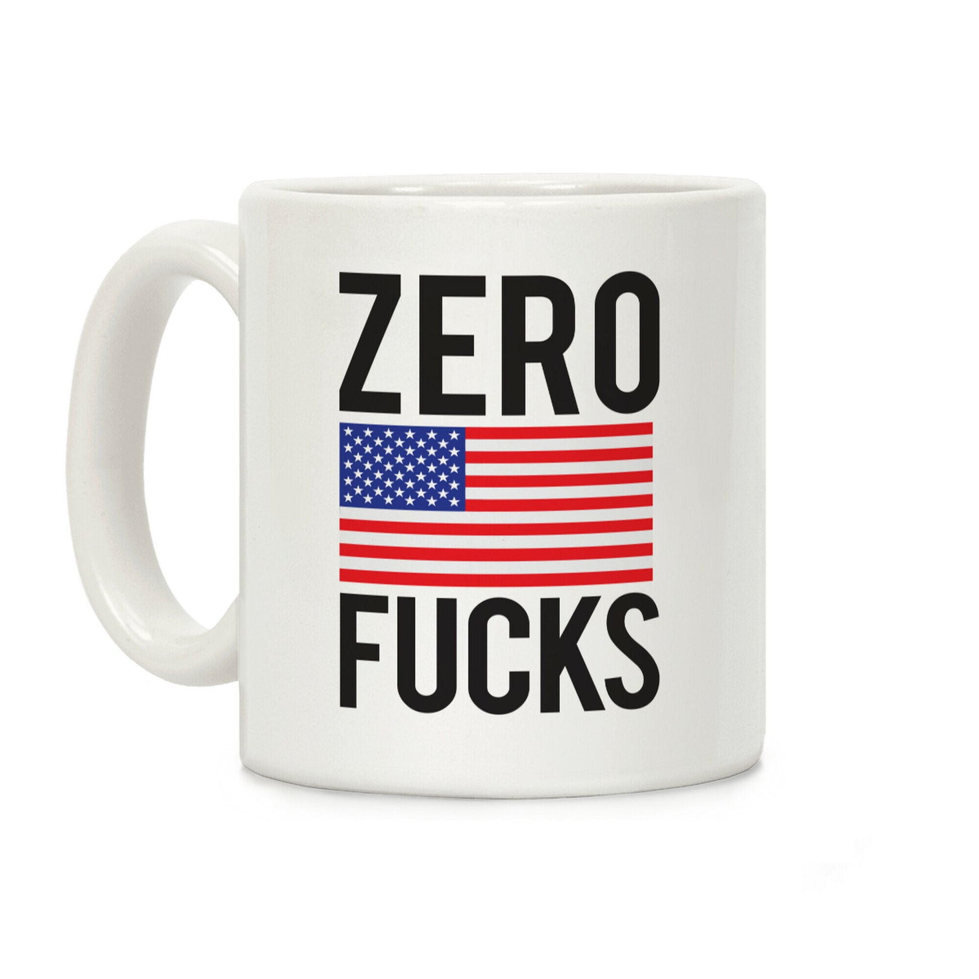 Zero Fucks America Coffee Mug