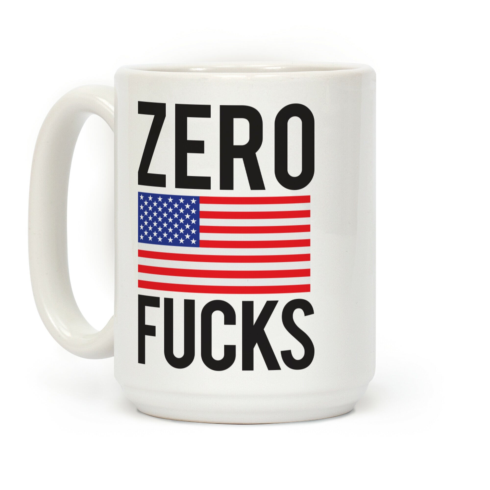 Zero Fucks America Coffee Mug