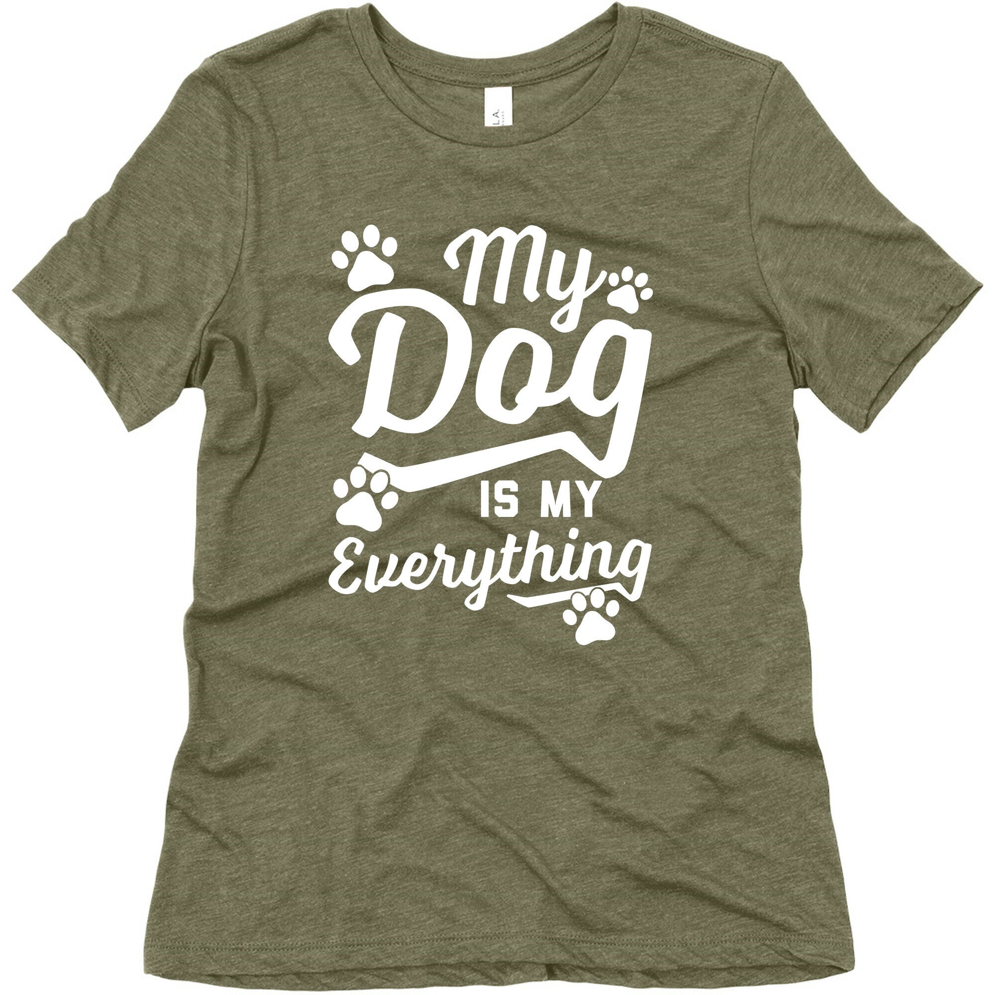 My Dog Is My Everything Women's Triblend Tee