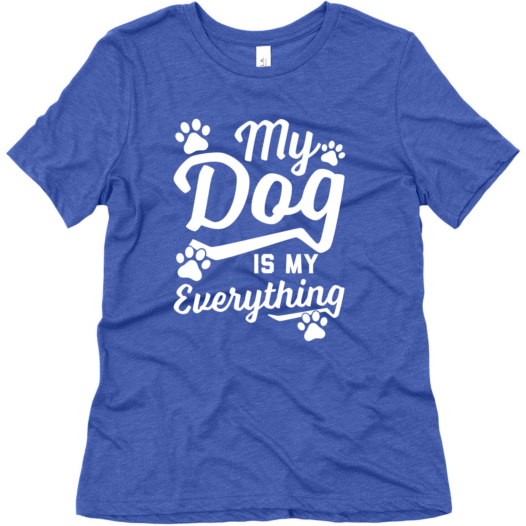 My Dog Is My Everything Women's Triblend Tee