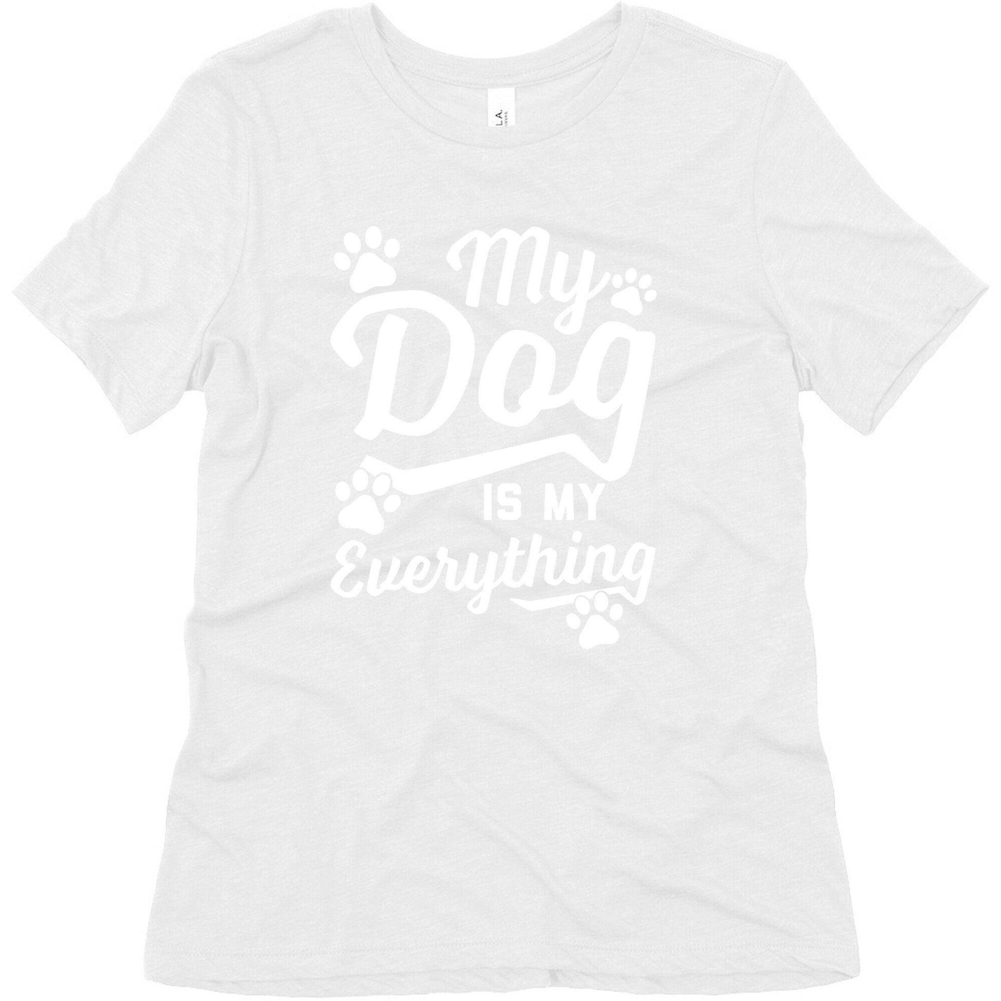 My Dog Is My Everything Women's Triblend Tee