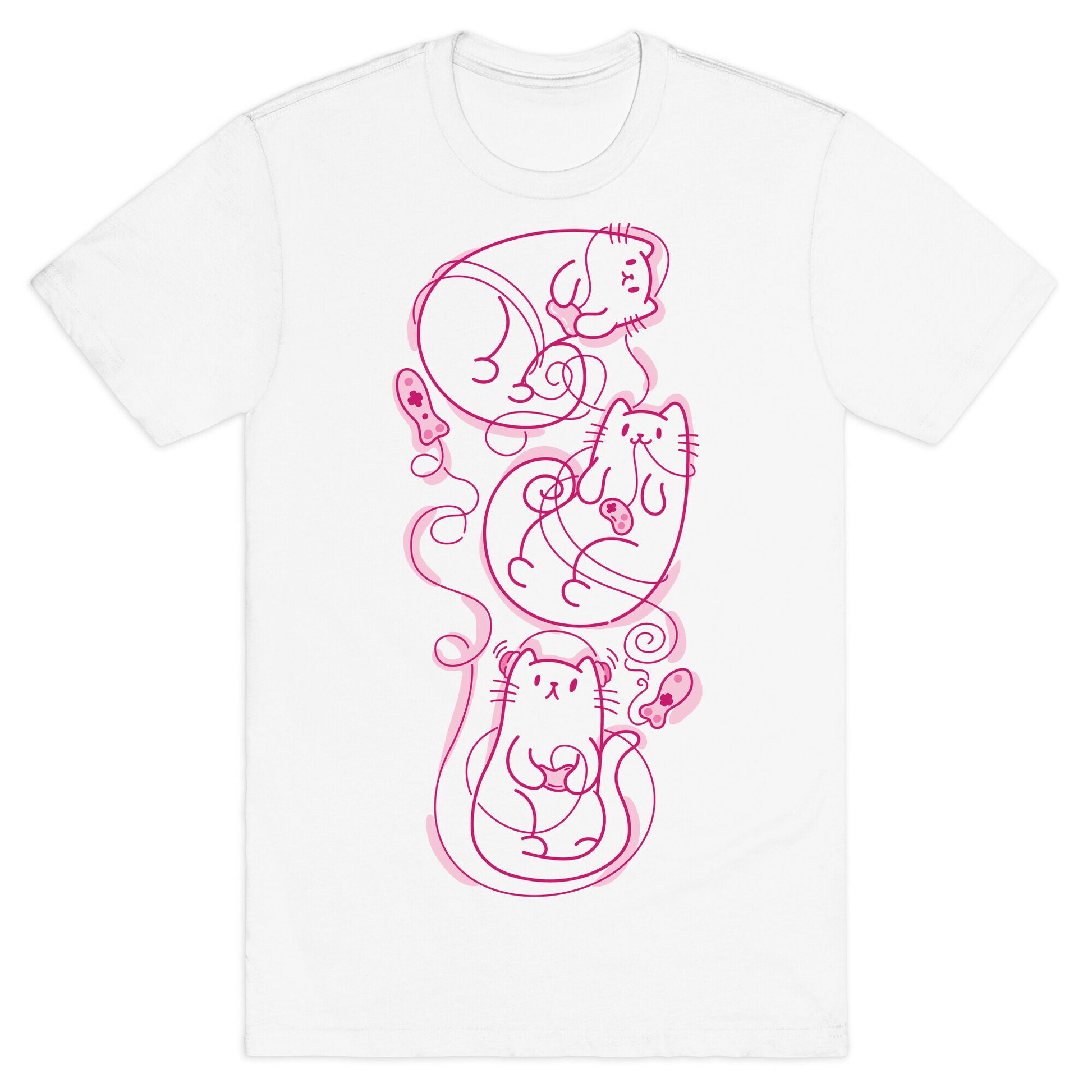 Gamer Cats T-Shirt